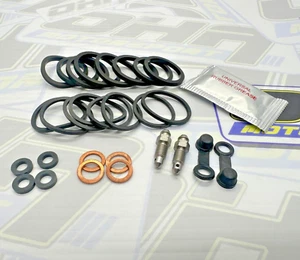 Full Front Caliper Seals Repair Rebuild Kit for Suzuki GSXR600 GSXR 1997-2000 - Picture 1 of 1