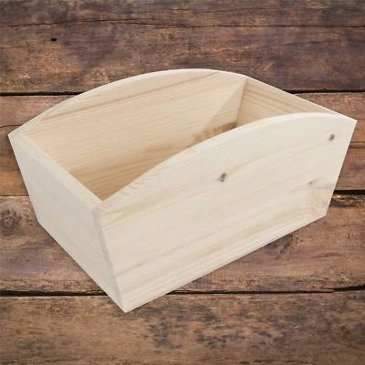 WOODEEDOO Wooden Kitchen Windowsill Herb / Indoor Planter/ Untreated Unpainted Pine
