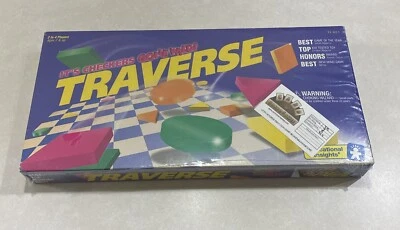 Vintage 1992 Traverse Board Game Checkers Gone Wild Wood Pieces Complete! - Image 1 of 3