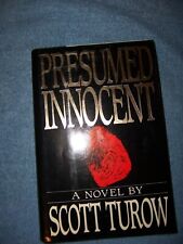 PRESUMED INNOCENT by Scott Turow/1st Ed/HCDJ/Literature/Fiction/Mystery