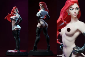 Jessie 3D Printing Figure Unpainted Model Sculpture GK Blank Kit New In Stock - Picture 1 of 24