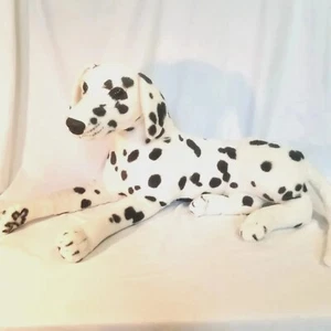 Peluche perro dálmata 26" por 13" peluche gigante grande tamaño natural - Imagen 1 de 4
