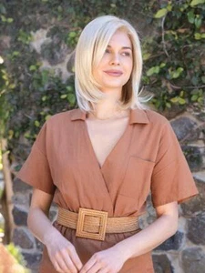 Samantha Wig by Amore, All Colors, Straight Medium Monofilament Wig - Picture 1 of 22