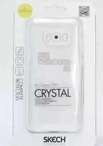 Skech Crystal Lightweight Shock Absorbent Dual Material Case Samsung Galaxy S8+ - Picture 1 of 2