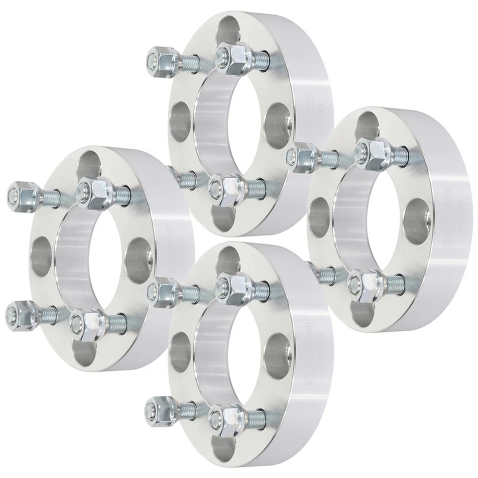 4Pcs 1.25" 4x4.5/4x114.3 Wheel Spacers For Kia Optima Honda Accord Volvo S40 V40 - Image 1 of 4