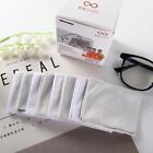 10Pcs Letter Glasses Cleaner Cloth Suede Sunglasses Cleaning Wipes  Camera