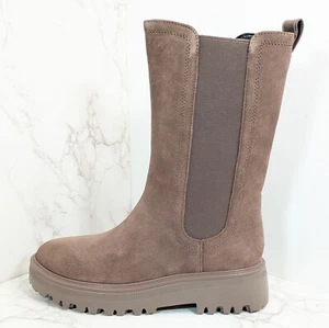 NEW Kenneth Cole New York Women's Radell Chelsea Lug Sole Boots Mauve Brown 7.5M - Picture 1 of 14