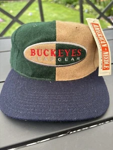 American Needle Ohio State Buckeyes Strapback Hat Wool New With Tags Cap - Picture 1 of 6