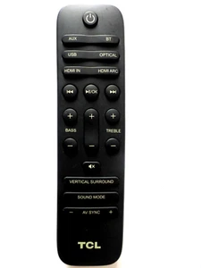 TCL BLUETOOTH SOUNDBAR REMOTE CONTROL - Picture 1 of 1