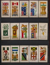 World Flags and Emblems  Collectable Brooke Bond Tea Cards  - Pick up your Card