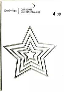 Nesting Stars Thin Metal Die Set by Recollections 624788 NEW! - Picture 1 of 2