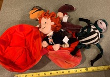 NWT Disney Roald Dahl James and the Giant Peach Plush 4 Characters Miss Spider