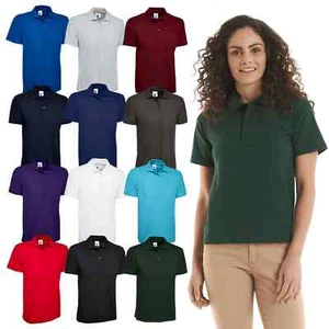 Polo unisex Uneek Active UC105 morbida casual da lavoro polo maglietta TOP XS-6XL - Foto 1 di 6