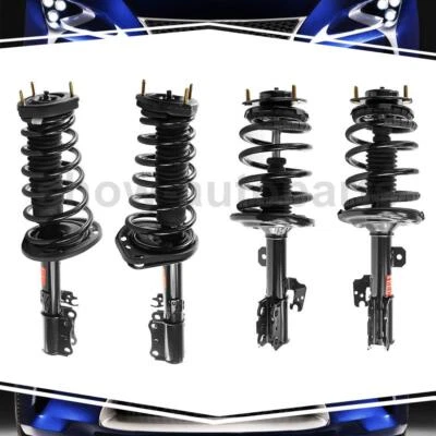 4x puntales completos delanteros traseros Monroe y muelle helicoidal para Toyota Avalon 2008 2009 Foto 1 de 4