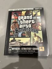 Grand Theft Auto San Andreas GTA PS2 guide de stratégie officiel avec carte