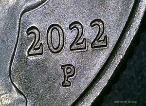 Moneda de error 2022 P Maya Angelou cuarto 3 DDO/golpe de troquel/capa revestida moneda de error - Imagen 1 de 9