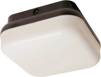 Sunlight Decorative Outdoor Energy Saving Protek Square Polycarbonate Fixture - Image 1 of 3