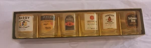 Irish Whiskey Shot Glasses set of 6 rare Original Box vintage - Picture 1 of 10