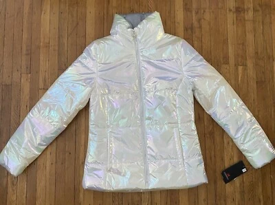 New Balance Puffer Quilted Iridescent Lightweight Tech Jacket Size Small Women - Image 1 of 4