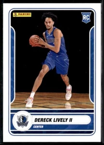 2023 Panini Sticker Card #81 Dereck Lively II Dallas Mavericks Rookie RC - Picture 1 of 2