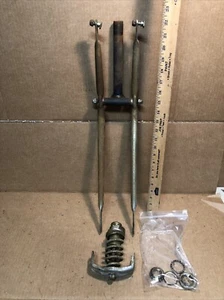 Rare Vintage Springer Fork Monark Firestone Holiday Bicycle Part - 26” Tires - Picture 1 of 10