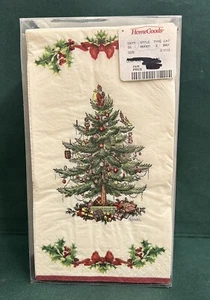 Spode 2006 Tovaglioli di Carta Albero di Natale Cena Ospite - 40 3 Strati 15 3/4”L Nuovi con Scatola - Foto 1 di 3