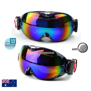 Gafas de sol para adultos antiniebla viento polvo UV400 surf moto acuática nieve snowboard - Imagen 1 de 3