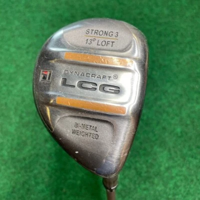 Dynacraft LCG Bi-Metal Weighted Strong 3 13 degree loft Graphite shaft Kelmac RH - Image 1 of 4