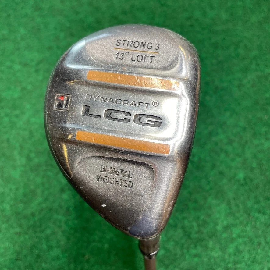 Dynacraft LCG Bi-Metal Weighted Strong 3 13 degree loft Graphite shaft Kelmac RH - Image 1 of 4