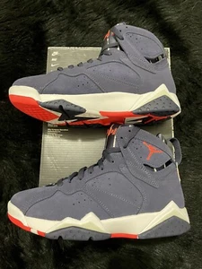 Nike Air Jordan 7 Retro Quai 54 DV0577-500 Indigo/Crimson Mens Size 5.5 - Picture 1 of 4