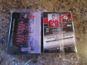 2016-17 NIAGARA ICEDOGS OHL FACTORY SEALED TEAM SET 