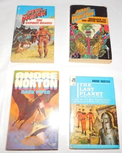 ANDRE NORTON SCI-FI Lot Warlock of Witch World The Defiant Agents Last Planet - Picture 1 of 6