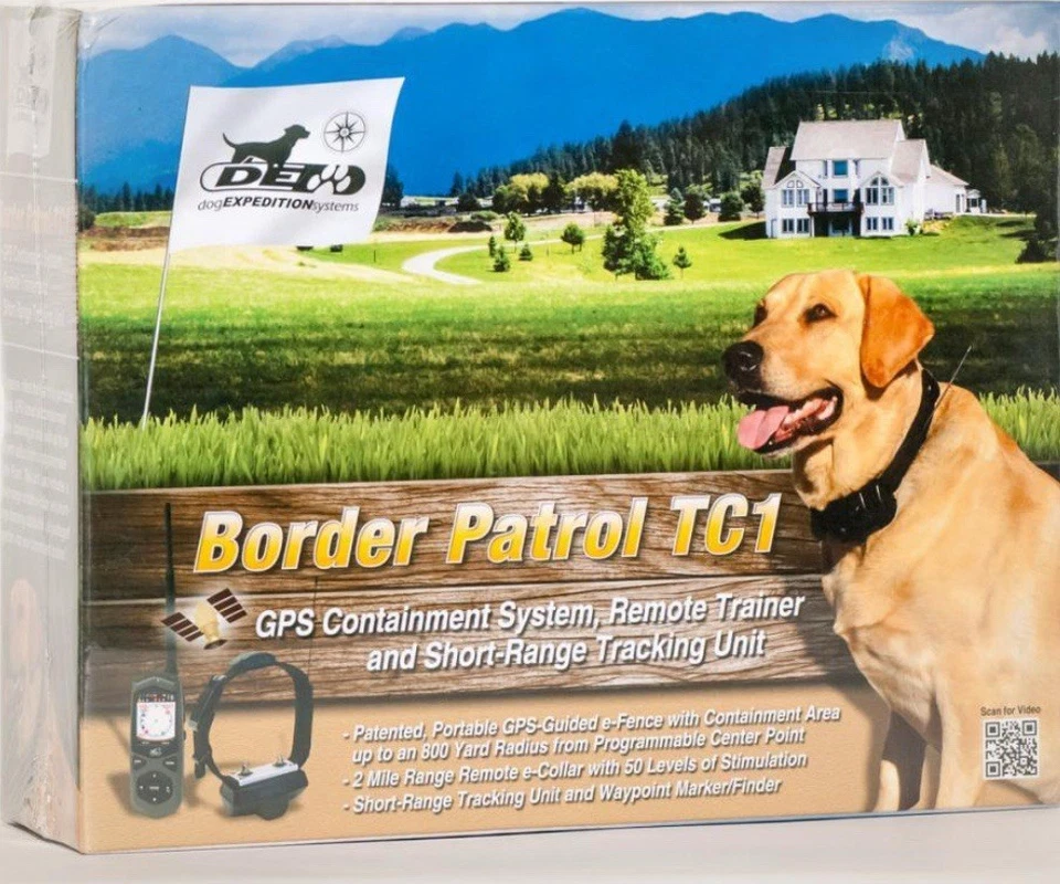 D.T. Cerca inalámbrica GPS para perros Systems TC1 Border Patrol Foto 1 de 4