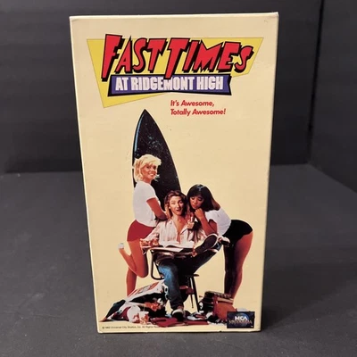Fast Times at Ridgemont High (VHS, 1982/1984) Sean Penn, Jennifer Jason Leigh - Image 1 of 3