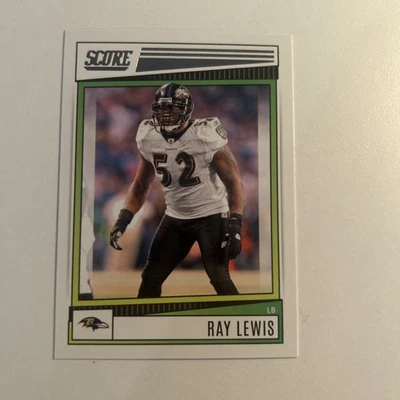 2022 Score - Ray Lewis #190 - Image 1 of 2