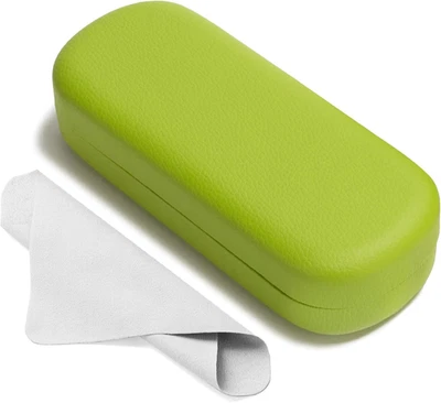 Estuche para gafas grande rígido Estuche para gafas Cuero PU Estuche protector para sol Foto 1 de 4