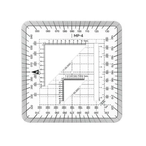 Goniometro scala a coordinate per navigazione e mappatura efficaci all'aperto - Foto 1 di 9