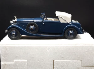 Danbury Mint 34 1934 Hispano-Suiza J12 Detailed Collectible Car Garnet Navy Blue - Picture 1 of 5
