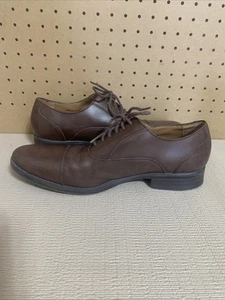 Cole Haan Mens Size 10M Grand OS Brown Leather Dress Shoes Oxford Lace Up - Picture 1 of 19