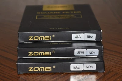 Juego de tres filtros de resina óptica Zomei Foto 1 de 4