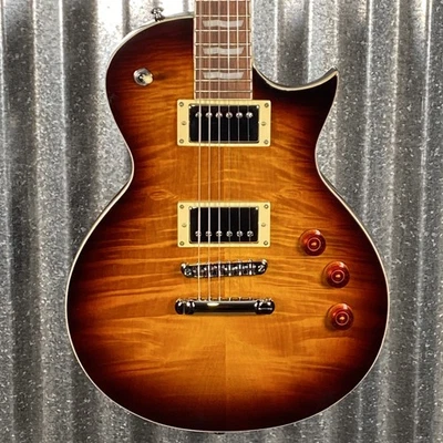 Гитара ESP LTD EC-256 Flame Dark Brown Sunburst LEC256FMDBSB #3721 б/у - Изображение 1 из 4