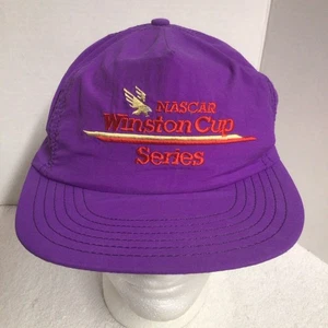 Vintage Motorsport Traditions Snapback Hat Winston Cup Series NASCAR Purple USA - Picture 1 of 7