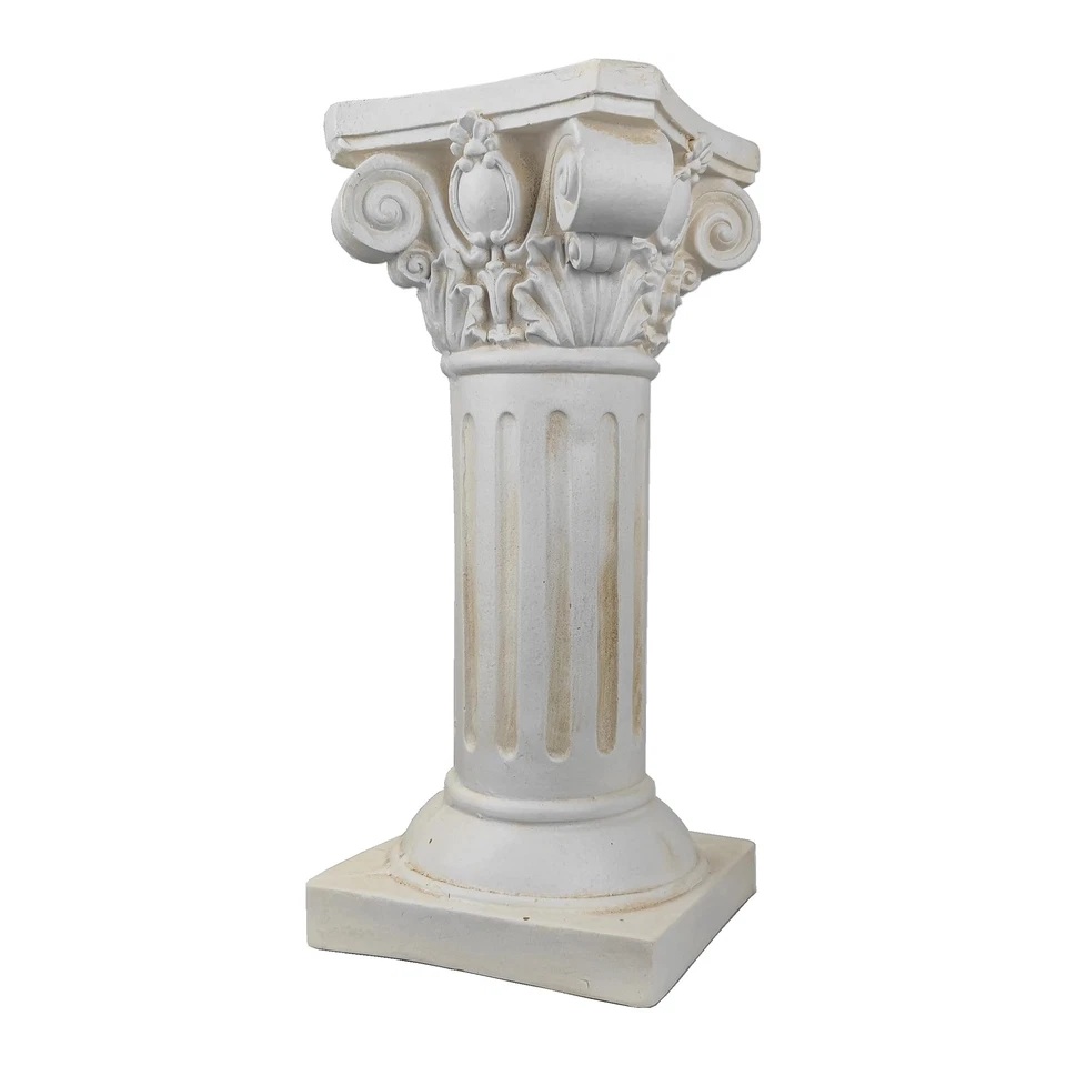 Classical Greek Ionic Order Column with Retro Old Style for Indoor Outdoor Ga... - Image 1 of 4