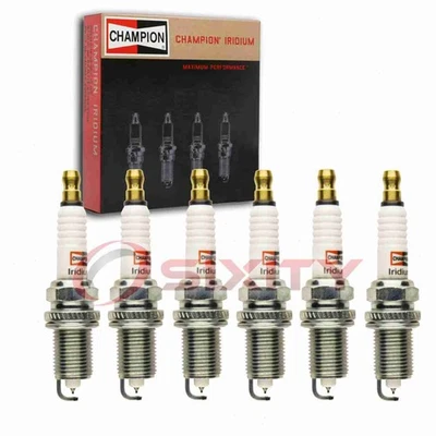 6 bujías Champion Iridium para Mazda Millenia 1995-2002 2,3 L 2,5 L V6 wx Foto 1 de 4