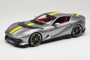 18-01647 Ferrari 812 Competizione Grigio Coburn Bburago 1/18 - Picture 1 of 8
