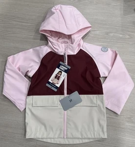 Land End Kids RainSlicker Jacket Size 3 Pink - Picture 1 of 4