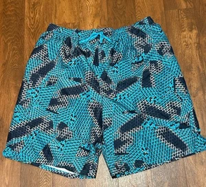 Pantalones cortos Nike para hombre azules 100 % poliéster talla 4XL - Imagen 1 de 7