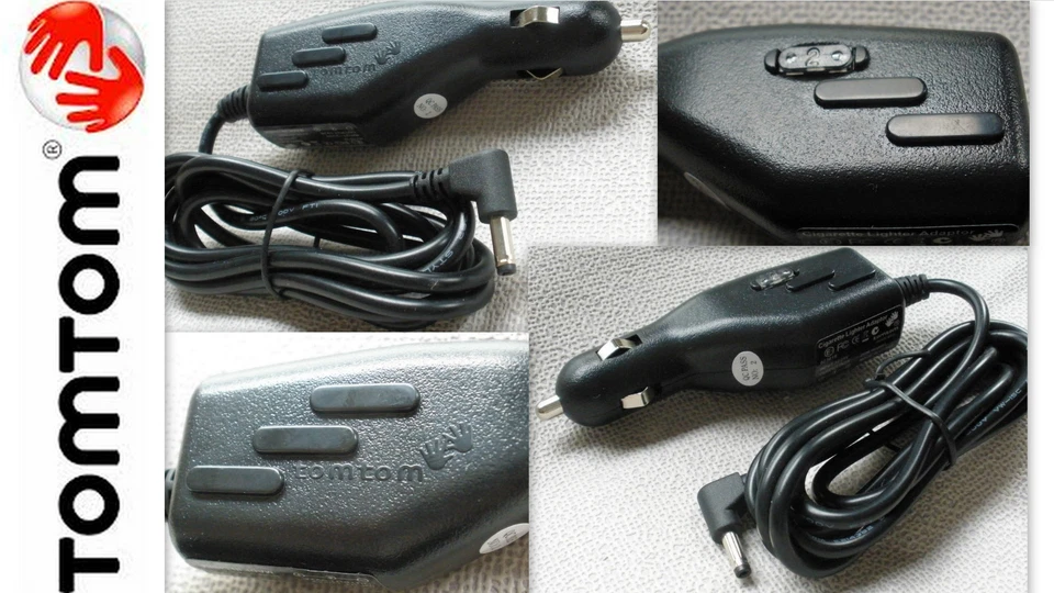 ORIGINAL TOMTOM 12V/24V KFZ-ANSCHLUß-LADE-KABEL-ADAPTER ZIGARETTENANZÜNDER 2A 5V - Bild 1 von 1