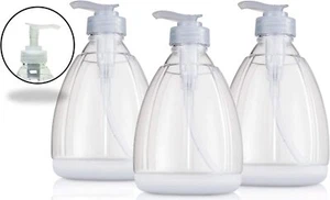 Plastikflaschen mit Pumpe - 13 Unzen klare Flasche und Pumpe ideal für Shampoo... - Bild 1 von 2