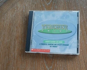 Teacher Print Printing and Utility Program for All Grades - PC CD-ROM- Pre-Owned - Picture 1 of 2